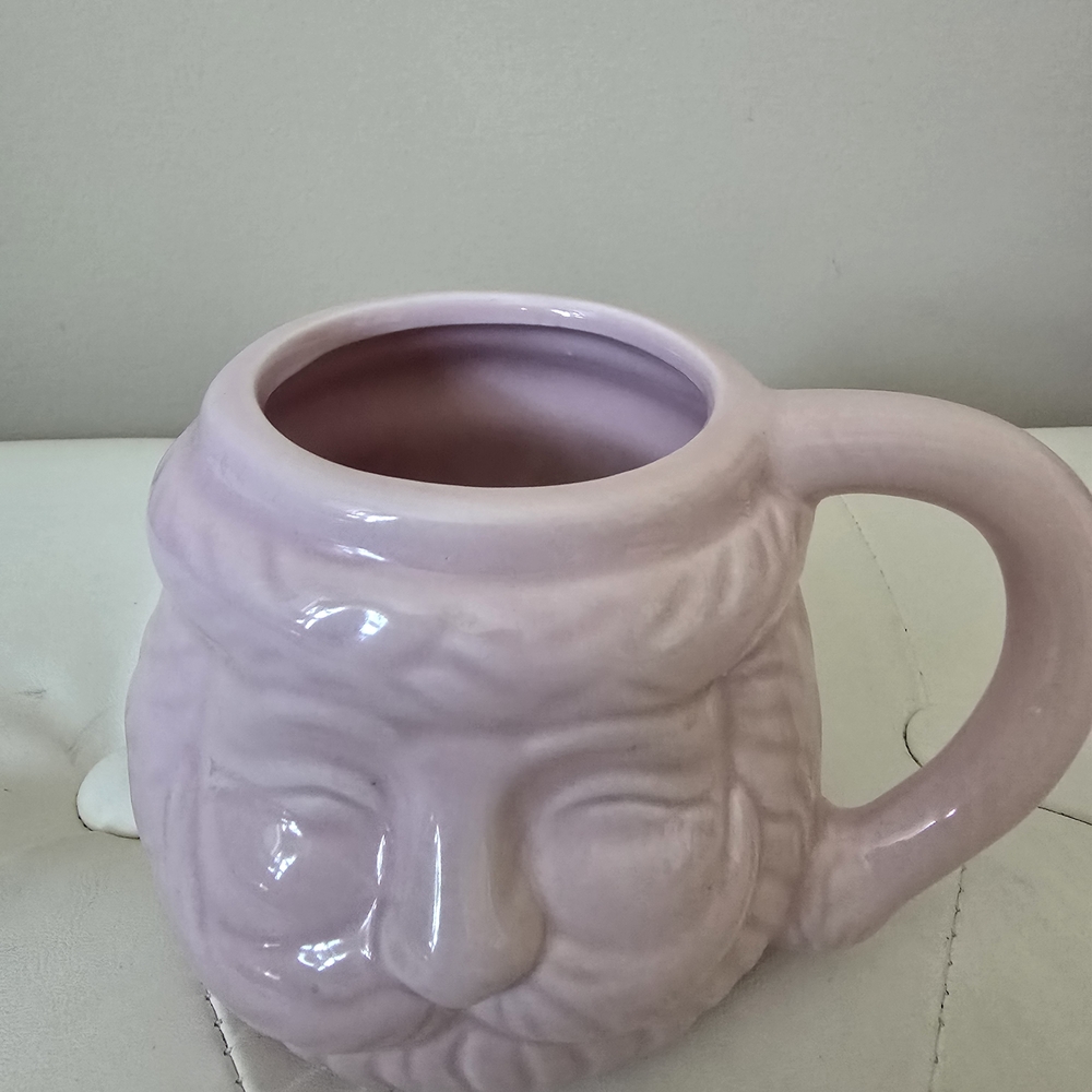 Pink Santa Claus Ceramic Mug